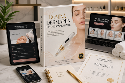 Domina Dermapen Profesionalmente + 5 bonos de regalo 🎁🎁